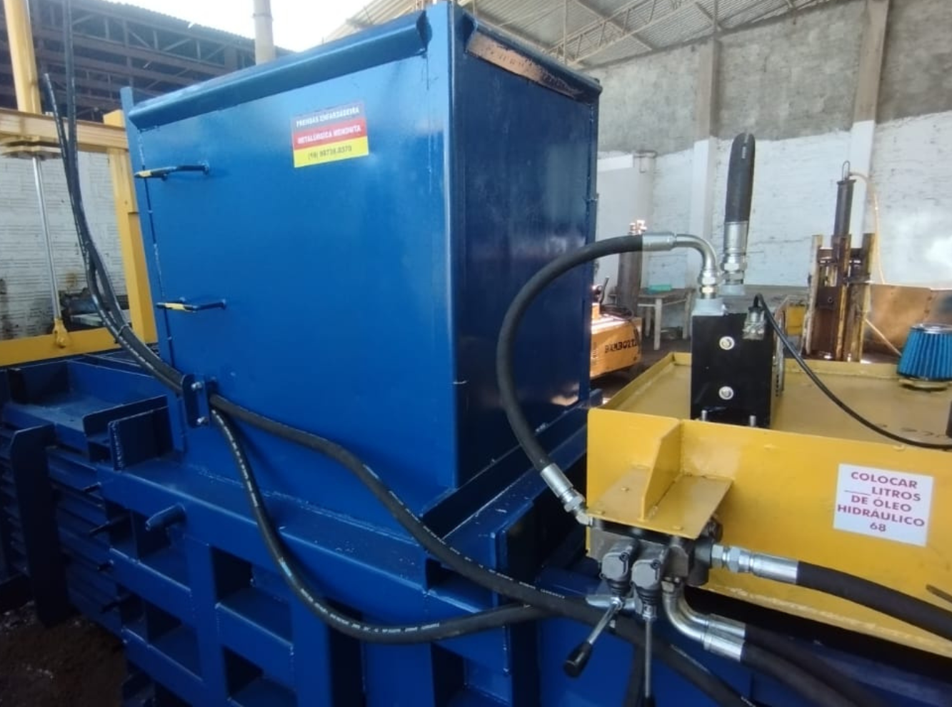 Metalurgica Menonita Prensa Enfardadeira Horizontal