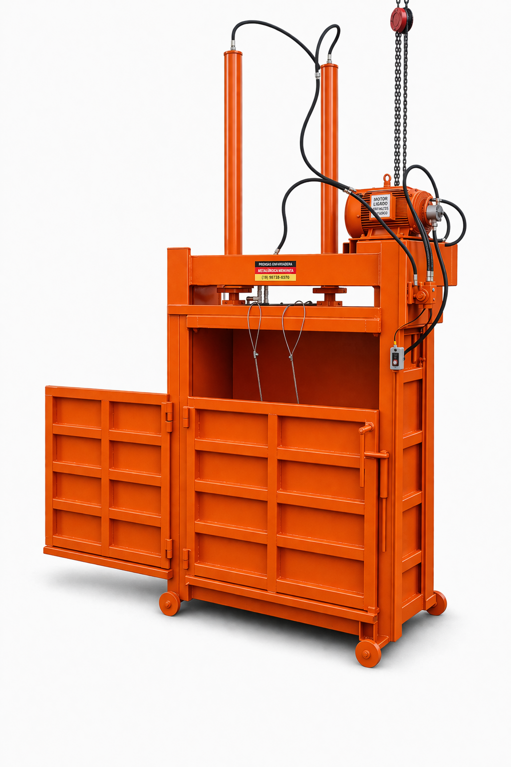 Prensa Enfardadeira Para Reciclagem