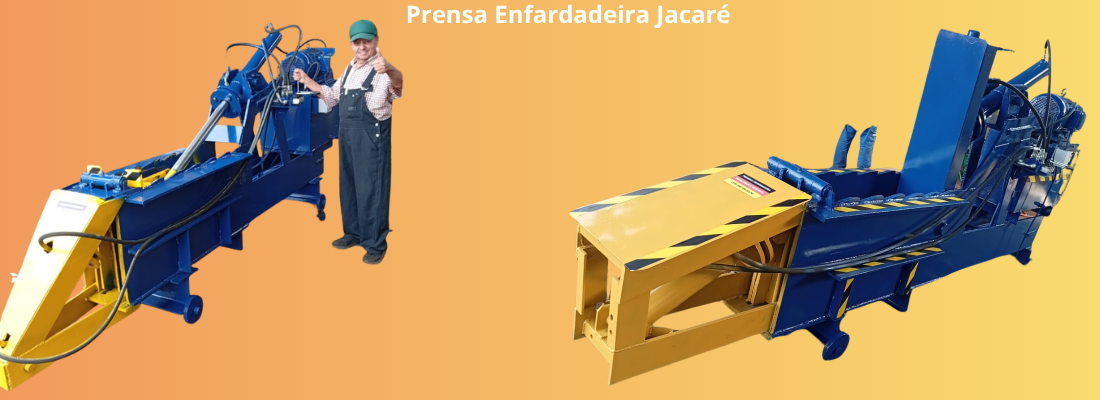 Prensa Enfardadeira Jacaré
