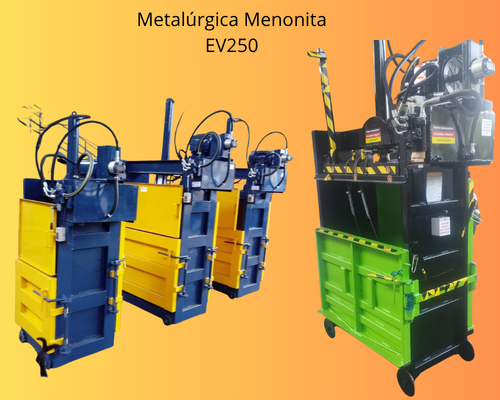 Prensa Enfardadeira para Reciclagem EV250